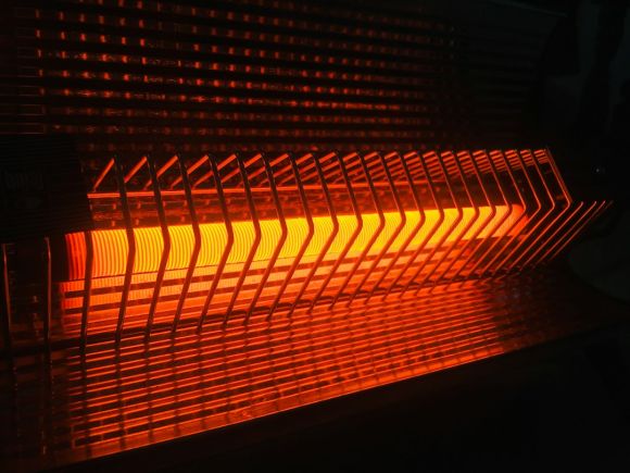 Heaters - turned-on heater