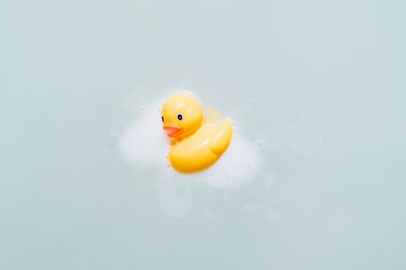 Bath - yellow bath duck