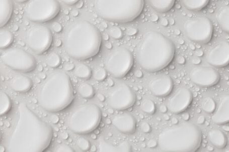 Slab Leak - Abstract background with white glassy drops